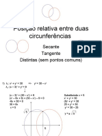 Posic3a7c3a3o Relativa Entre Duas Circunferc3aancias