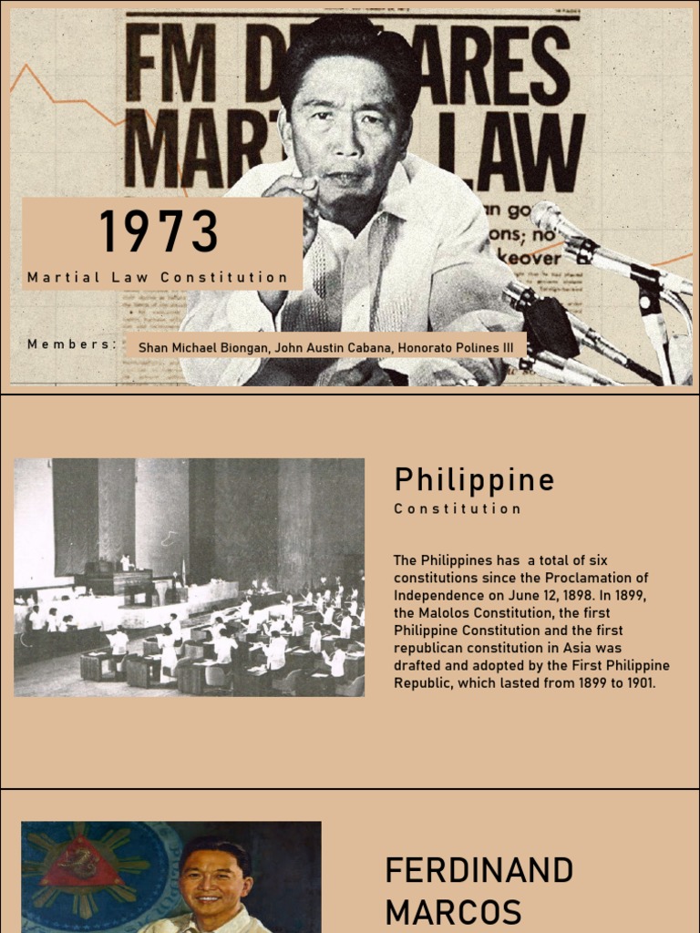 What Is The 1973 Constitution Of The Philippines
