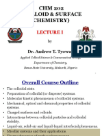 CHM 202 Course Outline