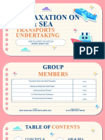 C4: Taxation On Air & Sea: Transports Undertaking