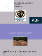 La Deforestación