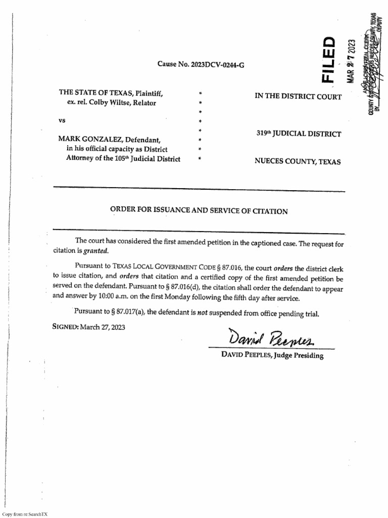 Order | PDF