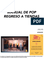 Manual de Pop Regreso A Tiendas