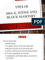 2b - Types of Stone, Brick and Block Masonry-2000