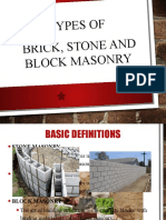 2a - Types of Stone, Brick and Block Masonry-2000