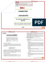 Nivel I: I Bimestre Geografía