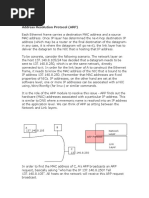 Address Resolution Protocol (ARP) : 137.140.8.105 A B Network Layer