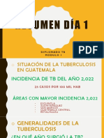Incidencia TB Guatemala 2022 y generalidades de la enfermedad (23 casos x 100 mil