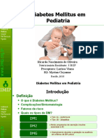 Seminário Diabetes em Pediatria - 3HGP