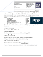 Model Answer Quez1 - 2021 - EPW - CVE311 Traffic Engineering (Model Answer) Model 1