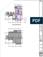Planos de planta de vivienda unifamiliar de dos pisos