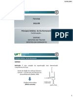 Ferrovias defeitos via permanente