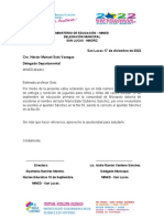 ACLARATORIA CARTA FORMATO 2022 15 de Septiembre