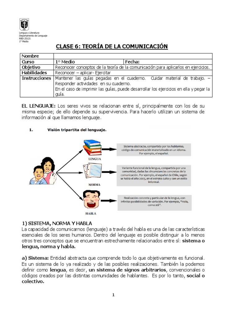 clase-6-lengua-y-literatura-1-medio-pdf-habla-lengua-espa-ola
