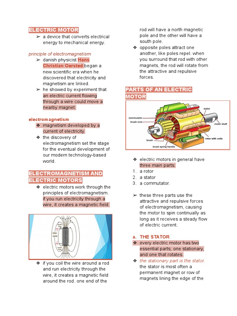 Sci Quiz 5 q2 PDF Electric Motor Electric Generator