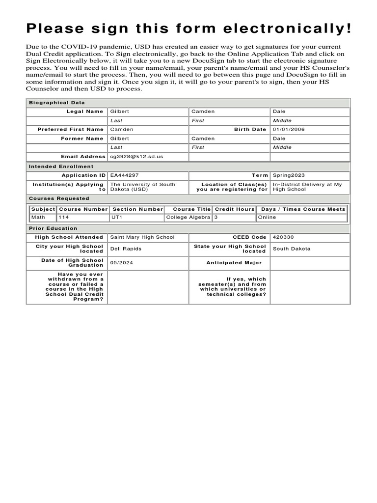 Sign This Form