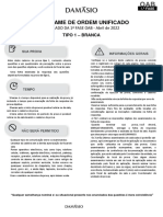 Simulado da OAB - Questões sobre ética profissional, responsabilidade e prerrogativas da advocacia