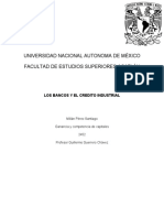 Bancos y Credito Industrial 