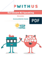 Euroexam B2 Speaking: Discussion