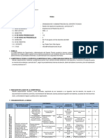 Silabo: I. Datos Informativos