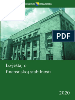 Izvještaj o finansijskoj stabilnosti 2020.