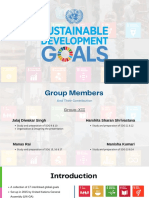 Sustainable Development Goals - Group XII