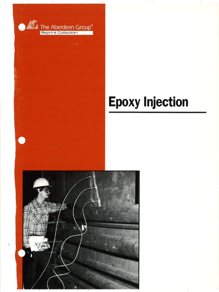 Epoxy Injection PDF Epoxy Adhesive