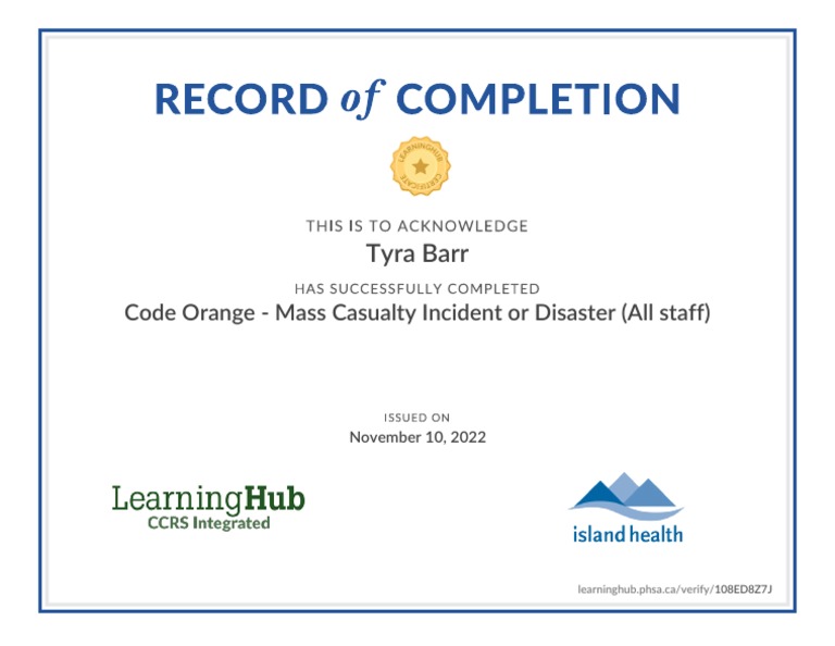Code Orange | PDF
