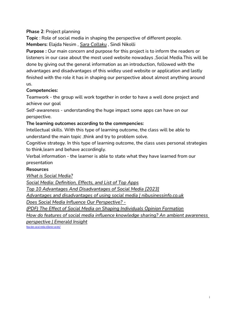 How Does Social Media Influence Society? PDF Social Media Popular