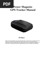 Power Magnetic GPS Tracker Manual: Preface