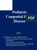 Pediatric Congenital Heart Disease