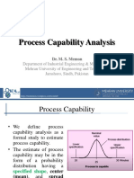 Process Capability Analysis Techniques and Calculations