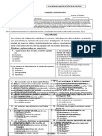 Prueba Final 1° Periodo LENGUAJE