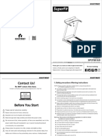 Superfit SP37681US Treadmill Manual