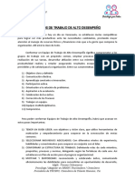 08-2017 Equipos de Trabajo de Alto Desempeño