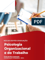 Psicologia Organizacional e Do Trabalho