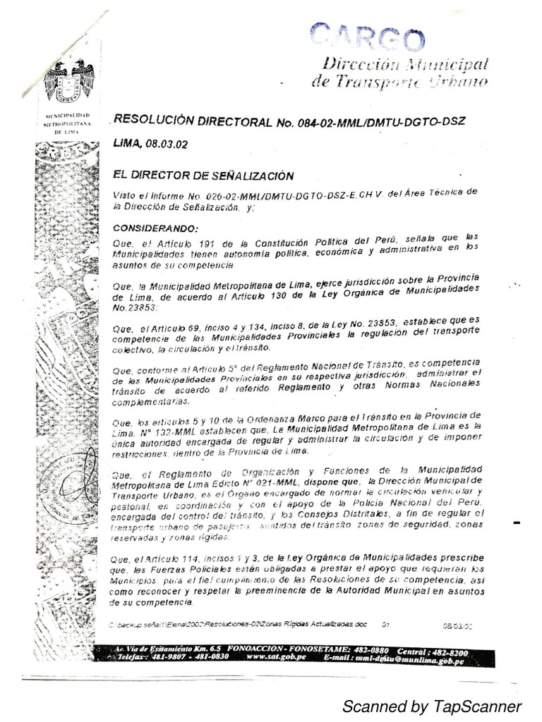Zona Rígida Surquillo | PDF