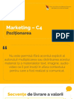 Marketing - C4: Poziționarea