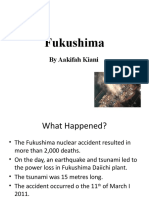 Fukushima: by Aakifah Kiani