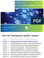 Session 03. Designing Quality As An Inclusive Business System (Watson, 2020)