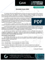 Simulado Enem 2023: Comunicado Fundamenta L2