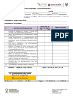 Lista de Cotejo para Evaluar Problemario Probabilidad y Estadistica 2023