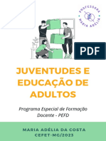 Juventudes E Educação de Adultos