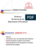 Substance-Related Disorders: Professor DR Sirwan K Ali Department of Psychiatry