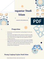 Pengantar Studi Islam: Lailatul Nur Afifah, M.E