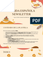 Comida Española Newsletter: Aquí Es Donde Comienza La Presentación