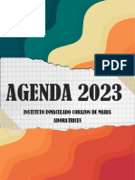 AGENDA 2023: Instituto Inmaculado Corazon de Maria Adoratrices