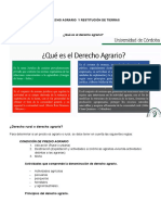 Agrario y Restitucion de Tierras