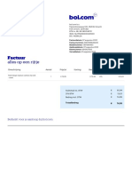 Factuur: Alles Op Een Rijtje