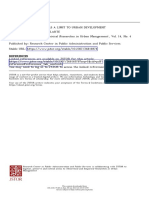 Territorial Exclusion As A Limit To Urban Development. 2019